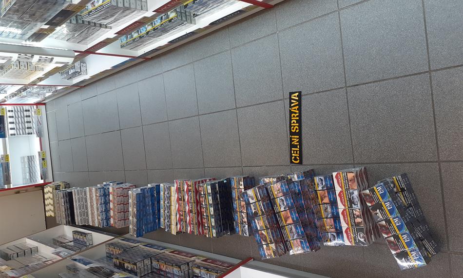 zajištěné cigarety